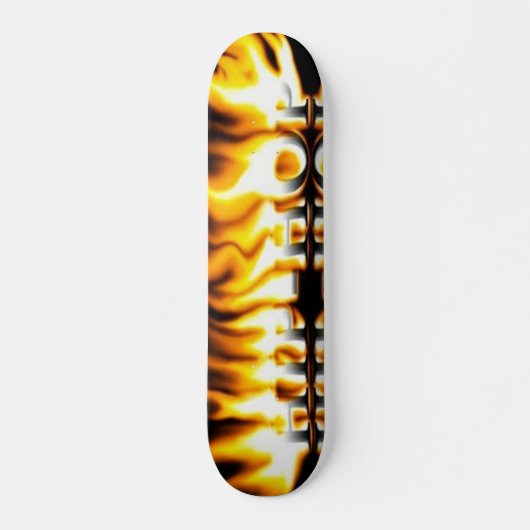 HipHop met Vlames Skateboard (Voorkant)