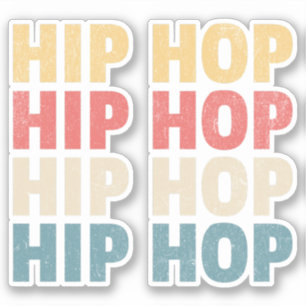 Hiphop muziek sticker
