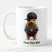 Hiphop Pomeranian Thug Coffee Mok