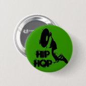 hiphop ronde button 5,7 cm (Voorkant /achterkant)