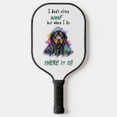 Hiphop-rottweiler Pickleball Paddle (Voorkant)