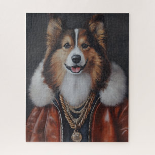 Hiphop Shetland Sheepdog   Sheltie Legpuzzel