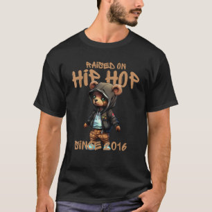 Hiphop teddybeer viert hiphop sinds 2016 t-shirt