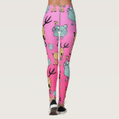 hiphroze feestdagen winter koude kerst leggings (Achterkant)