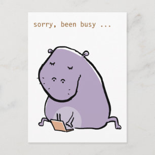 hipp-o (druk) - pas het aan - briefkaart