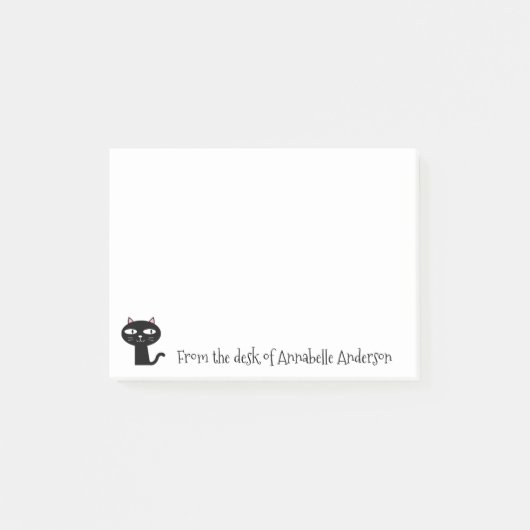 Hippe Kat Post-it® Notes (Voorkant)