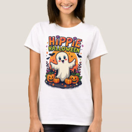 Hippi Halloween Schattige Tshirt