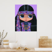 Hippie à Paisley Poster (Cuisine)