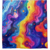 Hippie Art Shower Curtain Douchegordijn (Voorkant)