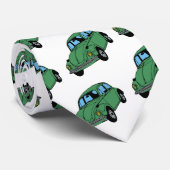 Hippie auto tekening Stropdas (Opgerold)