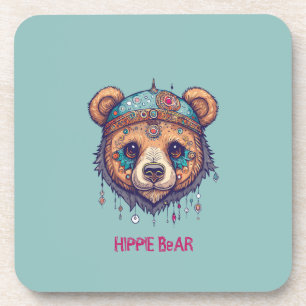 Hippie-Beer I Bier Onderzetter
