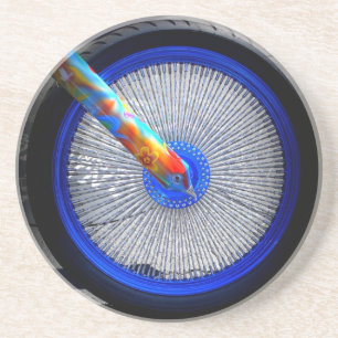 Hippie Bike Zandsteen Onderzetter