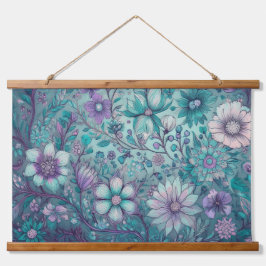 Hippie Blues Hangend Wandkleed