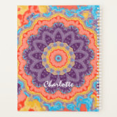 Hippie Bohemian Mandala Purple Mix Personnalisé (Dos)