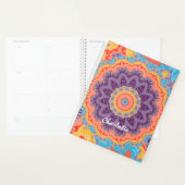 Hippie Bohemian Mandala Purple Mix Personnalisé (Devant avec enveloppe)