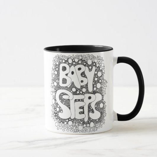 Hippie Boho Café Mug Baby Steps (Droite)