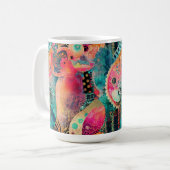 Hippie Boho Coffee Mok (Voorkant links)