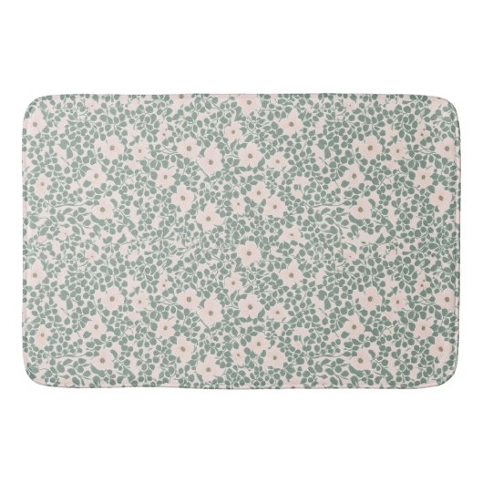Hippie Boho Floral Badmat (Voorkant)