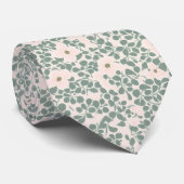 Hippie Boho Floral Stropdas (Opgerold)