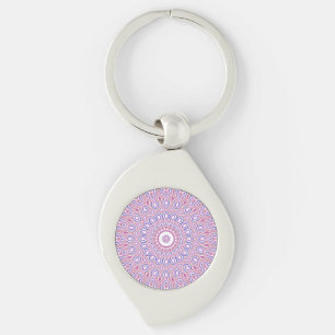 Hippie Boho Funky Groovy Boheemse Kaleidoscoop Sleutelhanger