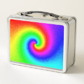 Hippie Boho Tie Dye Psychedelic Twirl (Achterkant)