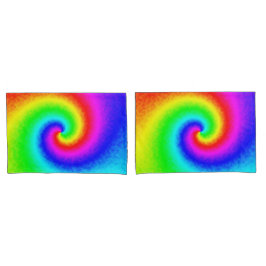  Hippie Boho Tie Dye Psychedelic Twirl Kussensloop