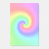  Hippie Boho Tie Dye Psychedelic Twirl Post-it® Notes (Voorkant)