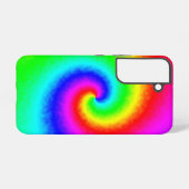  Hippie Boho Tie Dye Psychedelic Twirl Samsung Galaxy Hoesje (Achterkant horizontaal)