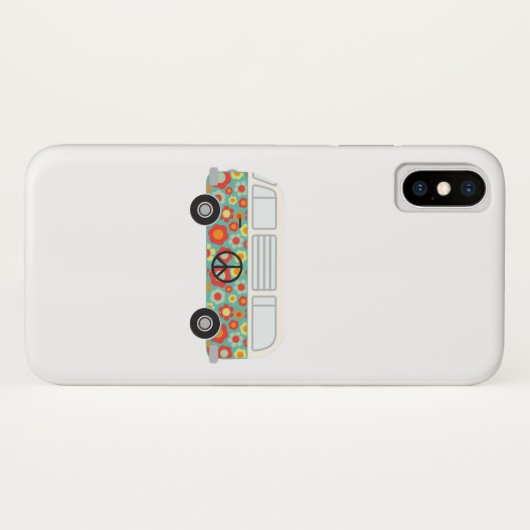 Hippie Bus Case-Mate iPhone Case (Achterkant (horizontaal))