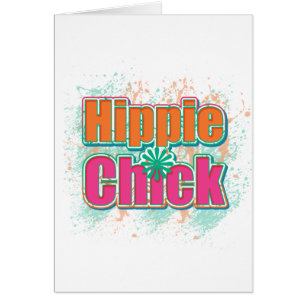 Hippie Chick Paint Splash