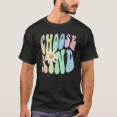 Hippie CHOOSE KIND Retro Stop Bullying Choose Kind T-shirt (Voorkant)