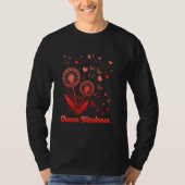 Hippie CHOOSE KINDNESS Flower Power Funny Dandelio T-shirt (Voorkant)