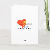 Hippie Chrismukkah Card Kaart (Achterkant)