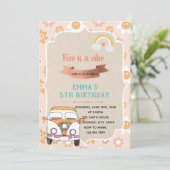 Hippie cinq est une invitation vibre (Debout devant)