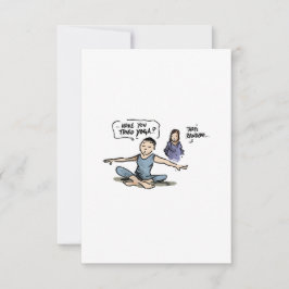 'Hippie-cratic' Funny Cancer Kaart