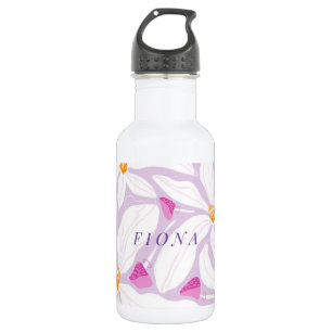 Hippie Daisy Mushroom Roze Girly Waterfles