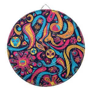 Hippie-dartbord Dartbord