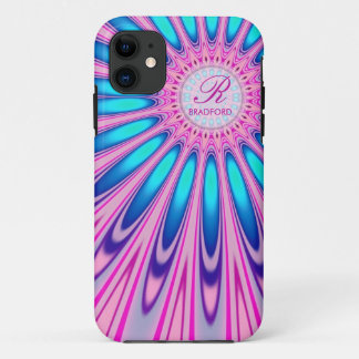 Hippie 'delica Pink Blue Tie Dye iPhone 5 Hoesje