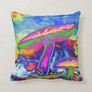 Hippie Dippie Trippy 'Shrooms Kussens