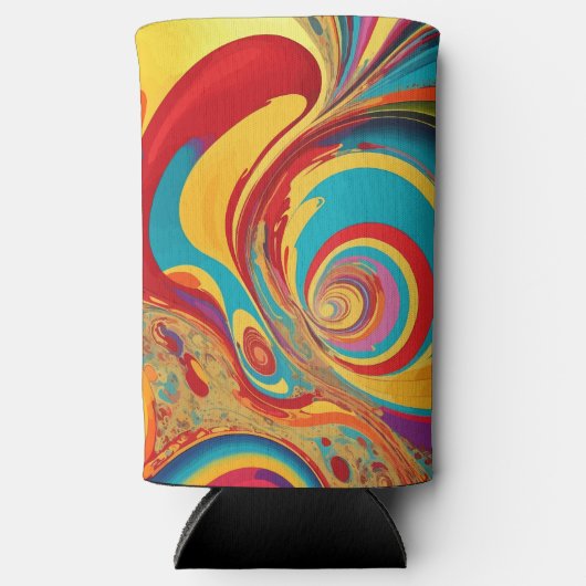 Hippie Dreams 1960s Flowing Fluid Art (Voorkant)