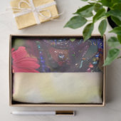 Hippie Fairy Luna Medowlark Decoupage Tissuepapier (Geschenk)