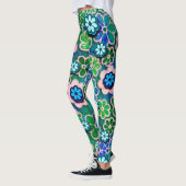 Hippie Floating Floral patterned | LEGGINGS (Links)