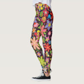 Hippie Floral Petals Patterned | LEGGINGS (Links)