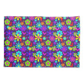 Hippie Flower Power Groovy van 60's Kussensloop (Achterkant)