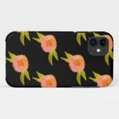 Hippie Flowers Hoesje-Mate iPhone Case (Achterkant (horizontaal))