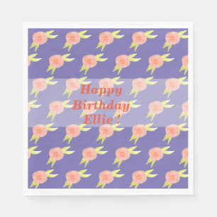 Hippie Flowers Napkins Servet