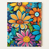 Hippie Flowers Planner (Achterkant)