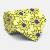 Hippie Flowers Stropdas (Opgerold)