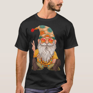 Hippie Gnome Vredesbord Gnomen Liefhebbers T-shirt