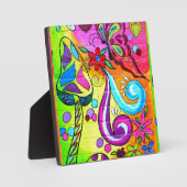 hippie groovy liefde fotoplaat (Voorkant)